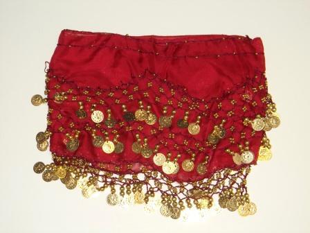 C128 Red with gold coins